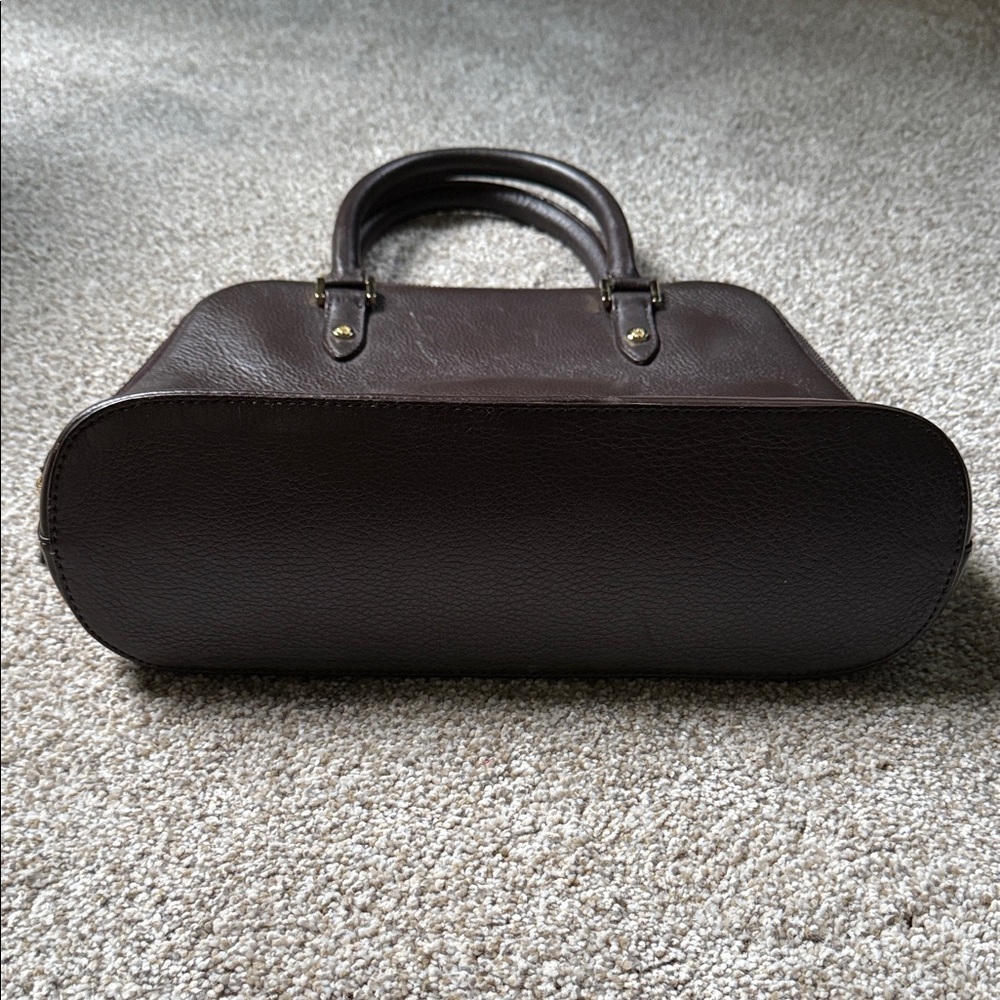 Brooks Brothers Dark Brown Satchel - Picture 3 of 10